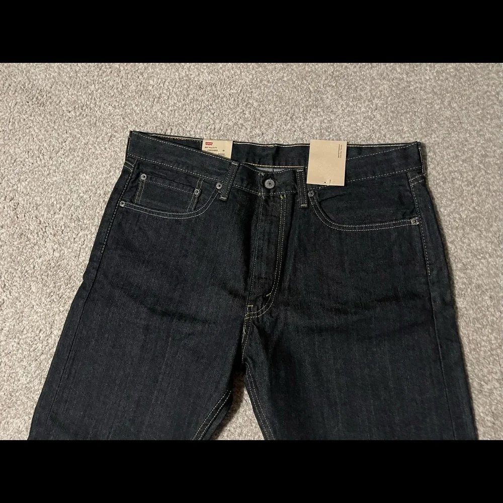 Levis 505 Mens Jeans Regular Fit Denim Bottoms Casual Pants Zipper Fly New Rinse